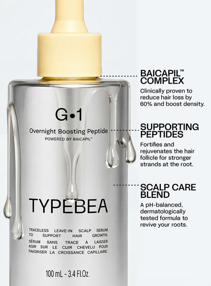 Overnight Boosting Peptide Hair Growth Serum