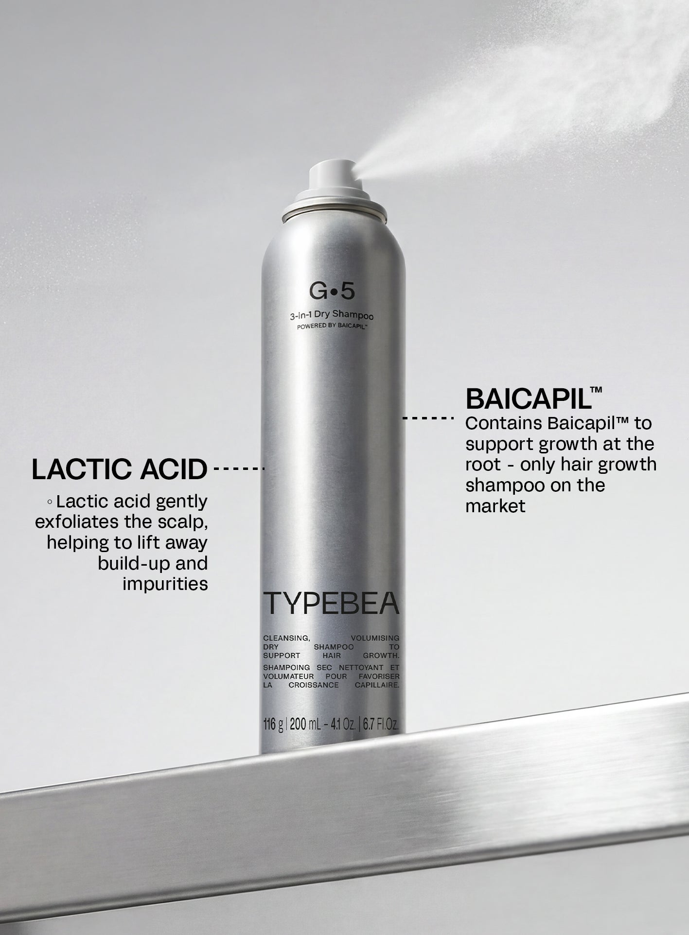 3-in-1 Hair Growth Dry Shampoo
