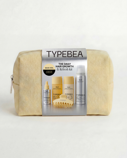 TYPEBEA Daily Hair Growth & Refresh Kit: gift pack front