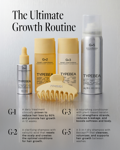 TYPEBEA Daily Hair Growth & Refresh Kit: products and benefits