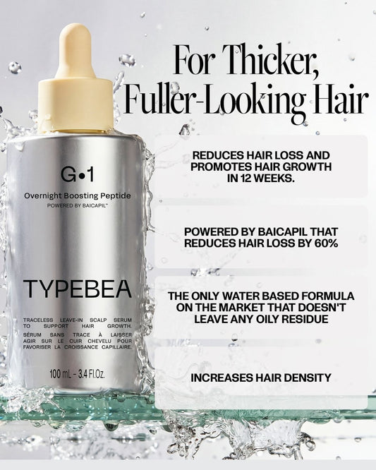Overnight Boosting Peptide Hair Growth Serum