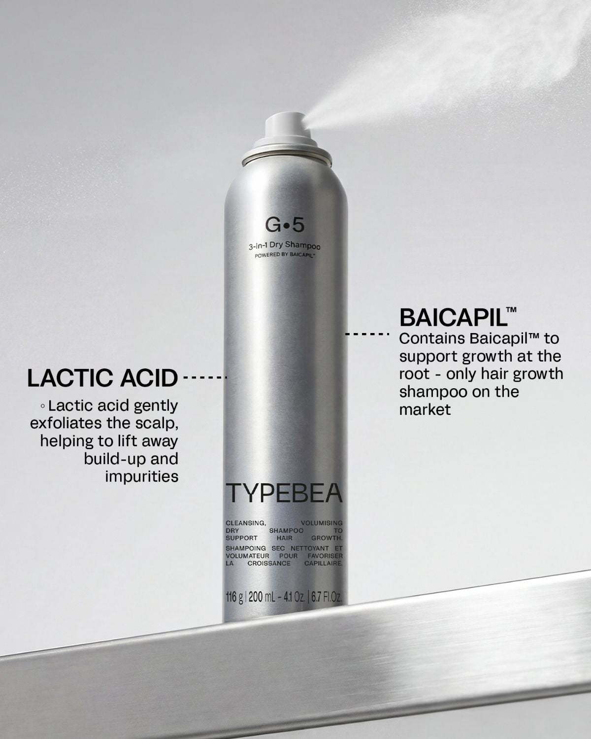 3-in-1 Hair Growth Dry Shampoo